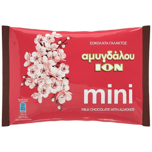 ΙΟΝ Σοκολατάκια Αμυγδάλου Μϊνι Σακούλα 350gr