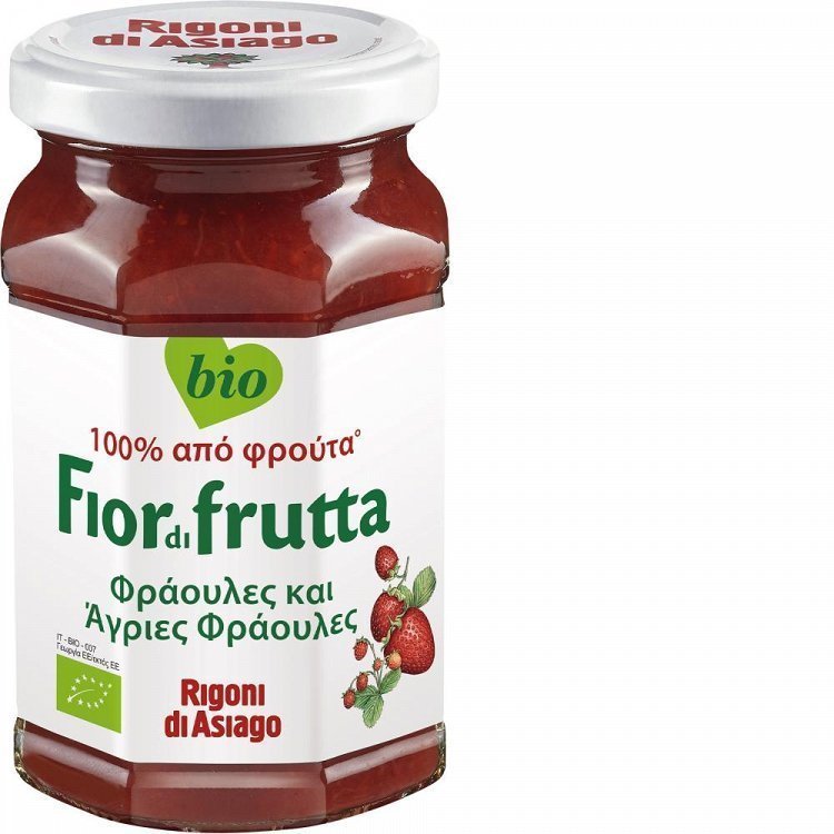 Rigoni Μαρμελάδα Φράουλα Βιολογική 250gr