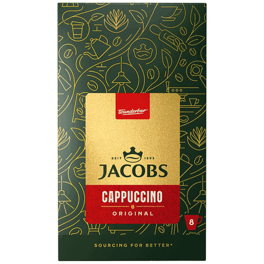 Jacobs Καφές Cappucino Original 92,8gr