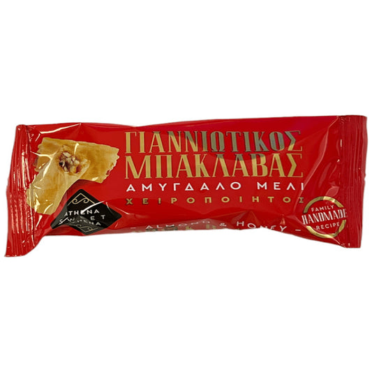 Γιαννιώτικος Μπακλαβάς Αμύγδαλο Και Μέλι 30gr