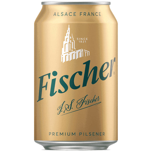 Fischer Μπύρα Pilsner Κουτί 330ml