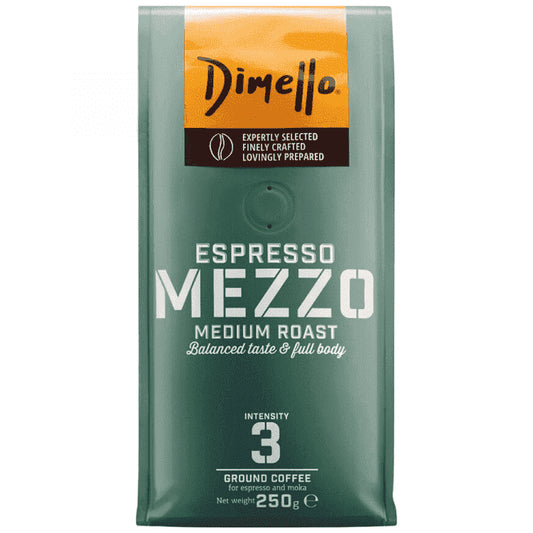 Dimello Καφές Espresso Mezzo Αλεσμένος 250gr