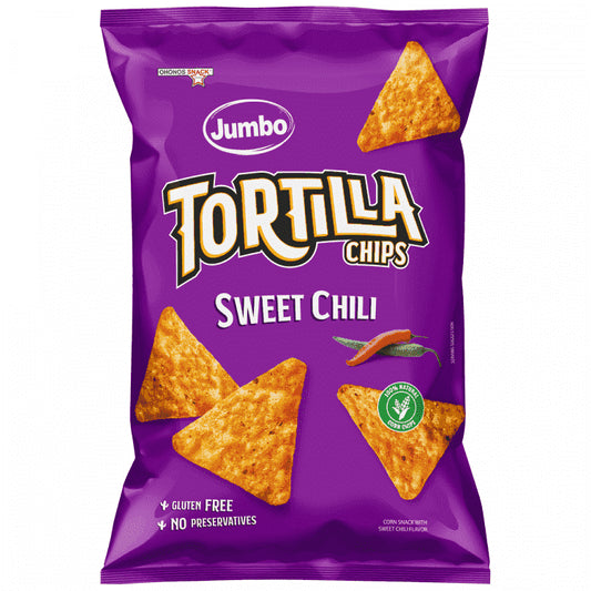 Jumbo Tortilla Chips Sweet Chili 100gr