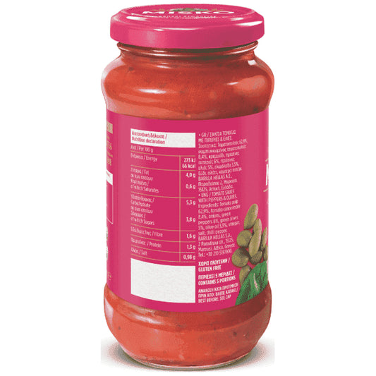 Misko Σάλτσα Πιπεριές & Ελιές 500gr