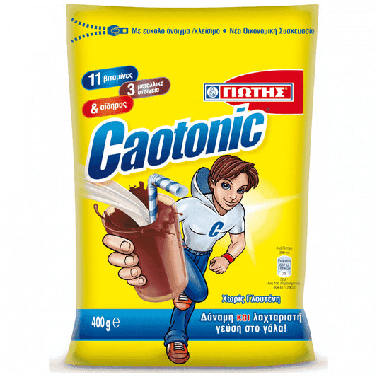 Caotonic Ρόφημα Σοκολάτας Χωρίς Γλουτένη 400gr