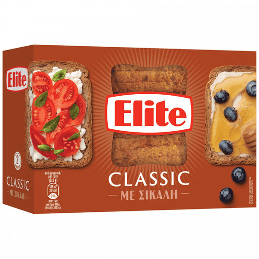 Elite Φρυγανιές Σίκαλης 180gr