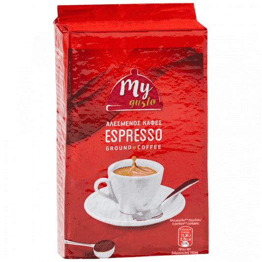 My Gusto Καφές Espresso Αλεσμένος 250gr