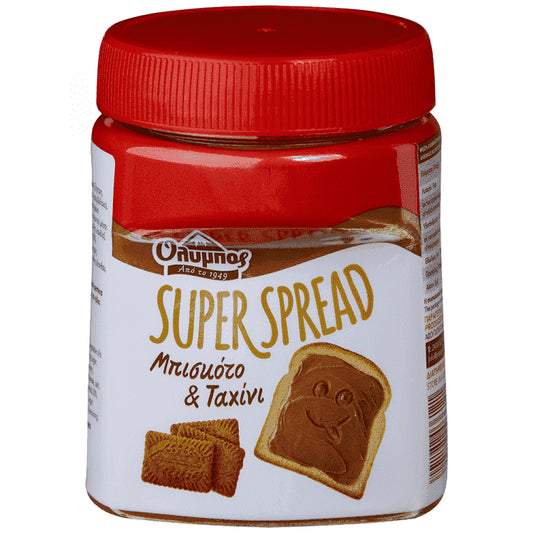 Όλυμπος Superspread Πραλίνα Μπισκότο Ταχίνι 350gr