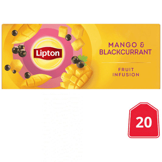 Lipton Τσάι Μάνγκο & Φραγκοστάφυλλο 20 Φακελάκια 1.6gr