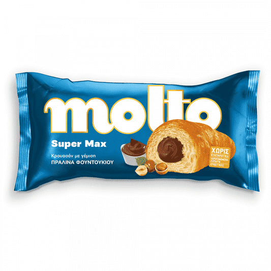 Molto Κρουασάν Super Max Hazelnut 130gr
