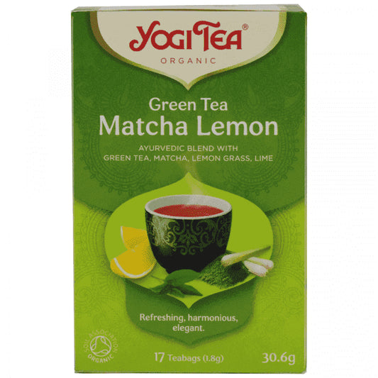 Yogi Τσάι Bio Green Matcha Lemon 30.6gr
