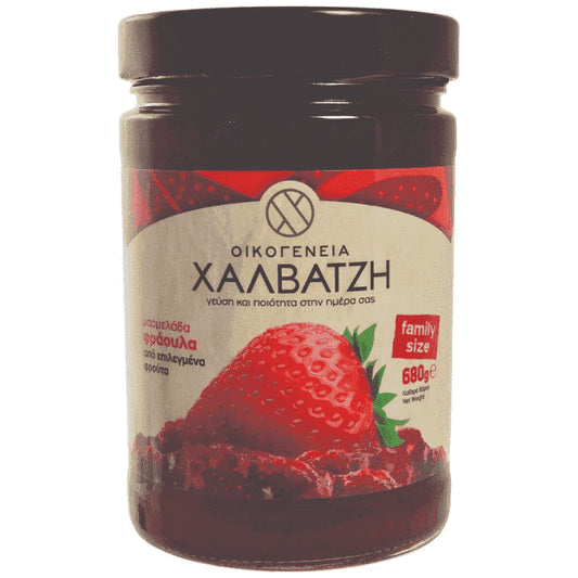 Μακεδονική Μαρμελάδα Φράουλα 680gr