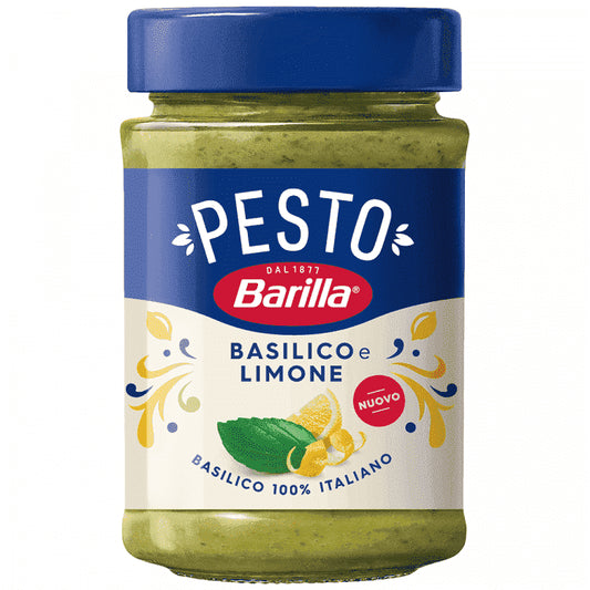 Barilla Pesto Σάλτσα Basilico Limone 190gr
