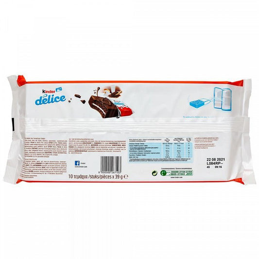 Ferrero Kinder Delice Κέικ 10τεμ 39gr