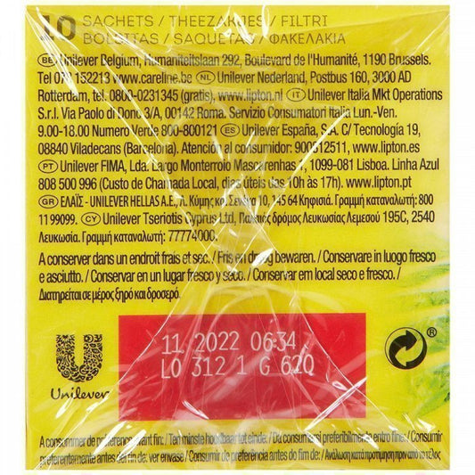 Lipton Τσάι Yellow Label 10 φακελάκια