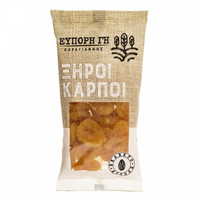 Εύπορη Γη Βερίκοκο Αποξηραμένο Εκτός Ε.Ε. Φάκελος 250gr