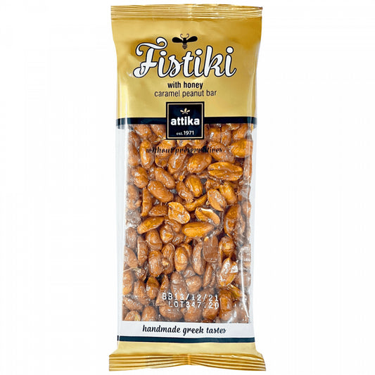Attika Παστέλι Με Φιστίκι Καραμελέ 90gr