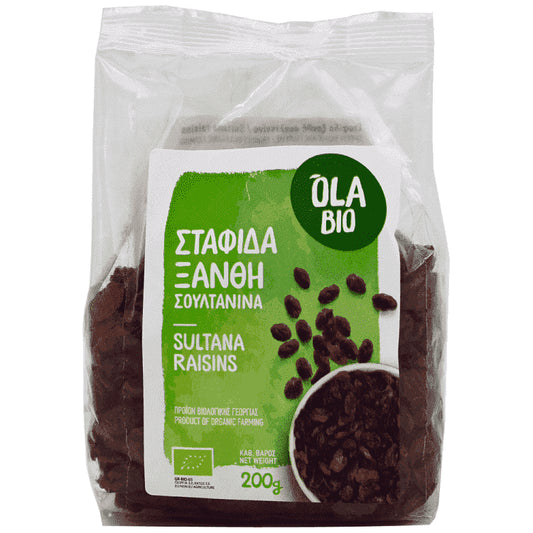 Ola Bio Σταφίδα Σουλτανίνα Bio 200gr