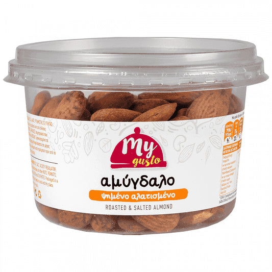 My Gusto Αμύγδαλο Ψημένο Αλατισμένο Δοχείο 200gr