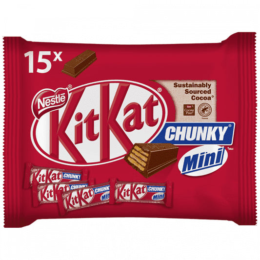 KitKat Chunky Mini Γκοφρέτα Με Σοκολάτα Γάλακτος 250g