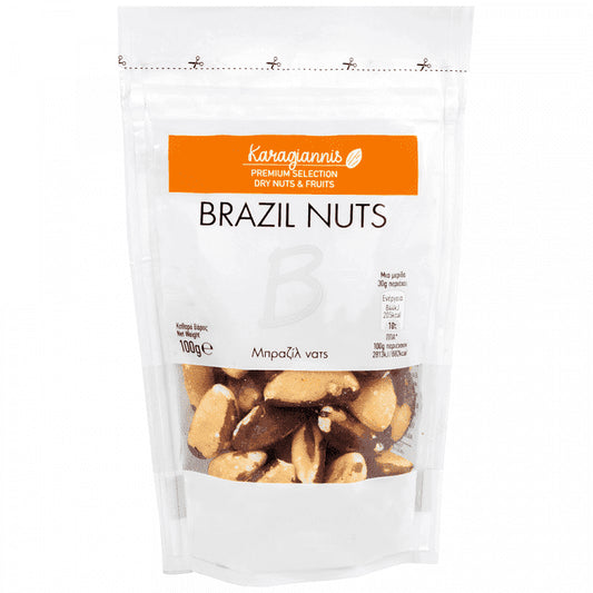 Karagiannis Brazil Nuts Εκτός ΕΕ 100gr