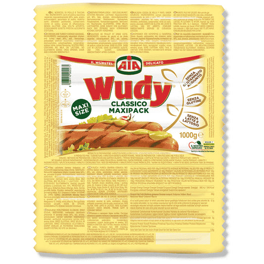 Wudy Λουκάνικα Τύπου Φρανκφούρτης Κοτόπουλο & Γαλοπούλα 1kg