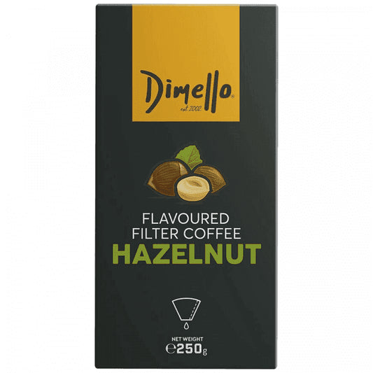 Dimello Καφές Φίλτρου Φουντουκιού 250gr