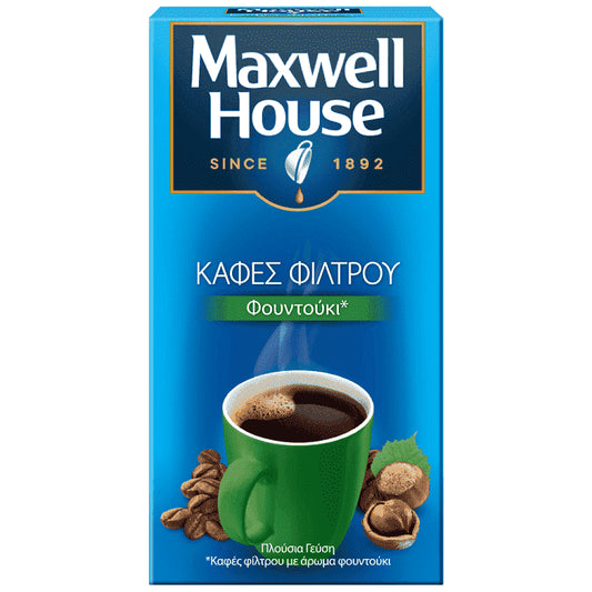 Maxwell House Καφές Φίλτρου Φουντούκι 225gr