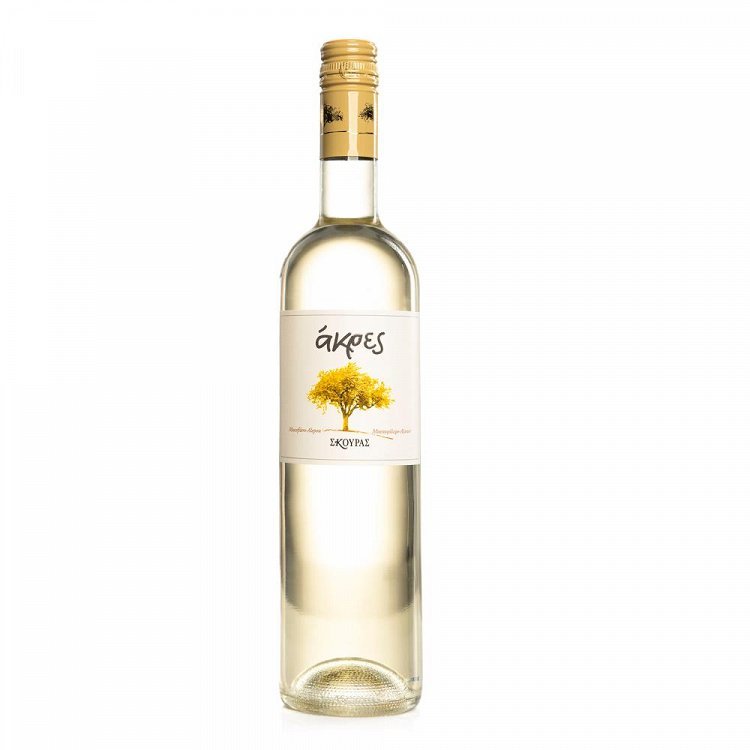 Σκούρας Άκρες Λευκός Οίνος 750ml