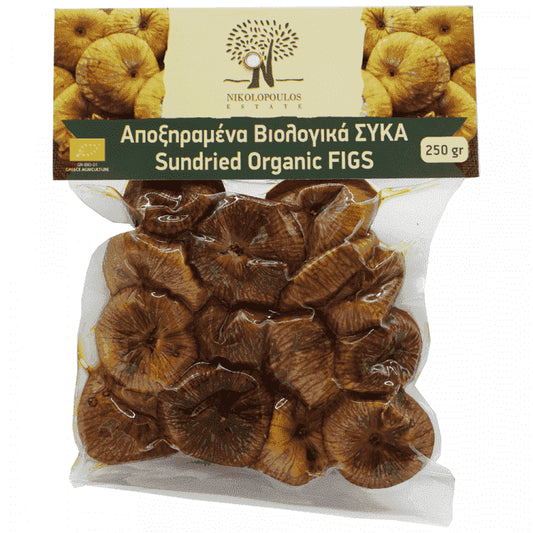 Nikolopoulos Αποξηραμένα Σύκα Καλαμάτας Bio 250gr