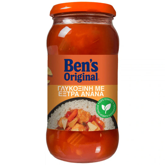 Ben's Original Σάλτσα Γλυκόξινη Ανανάς 450gr