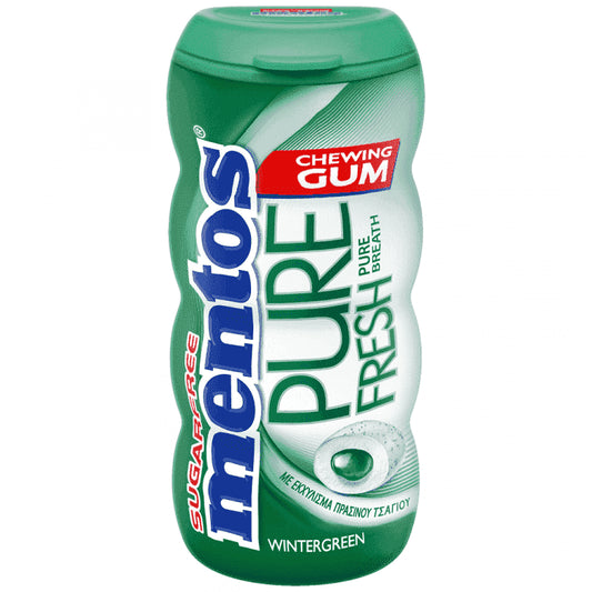 Mentos Pure Fresh Pocket Bottle Wintergreen Τσίχλες 28gr