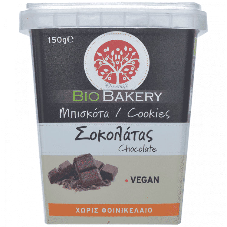 Οικοπάλ Μπισκότα Σοκολάτας Bio 150gr