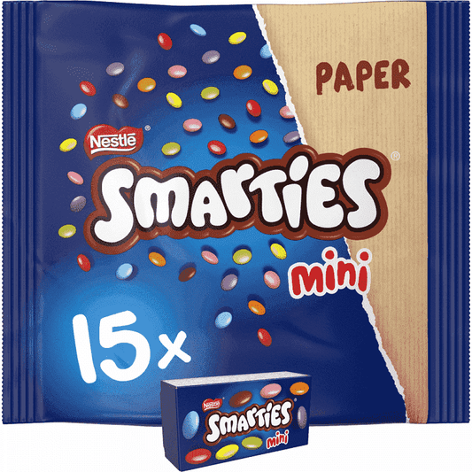 Smarties Mini Κουφετάκια με Σοκολάτα Γάλακτος 216g