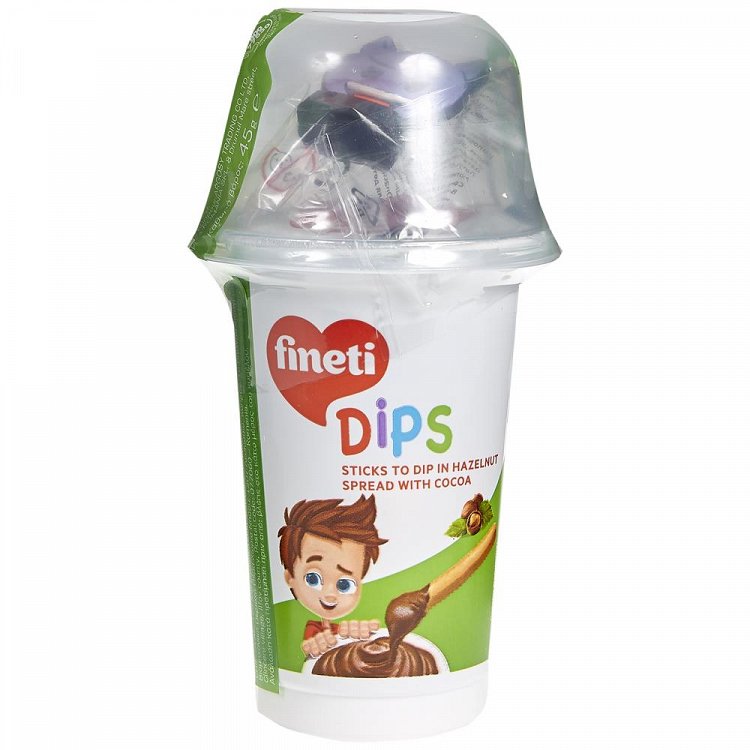 Fineti Dips Πραλίνα 45γρ (+Δώρο)