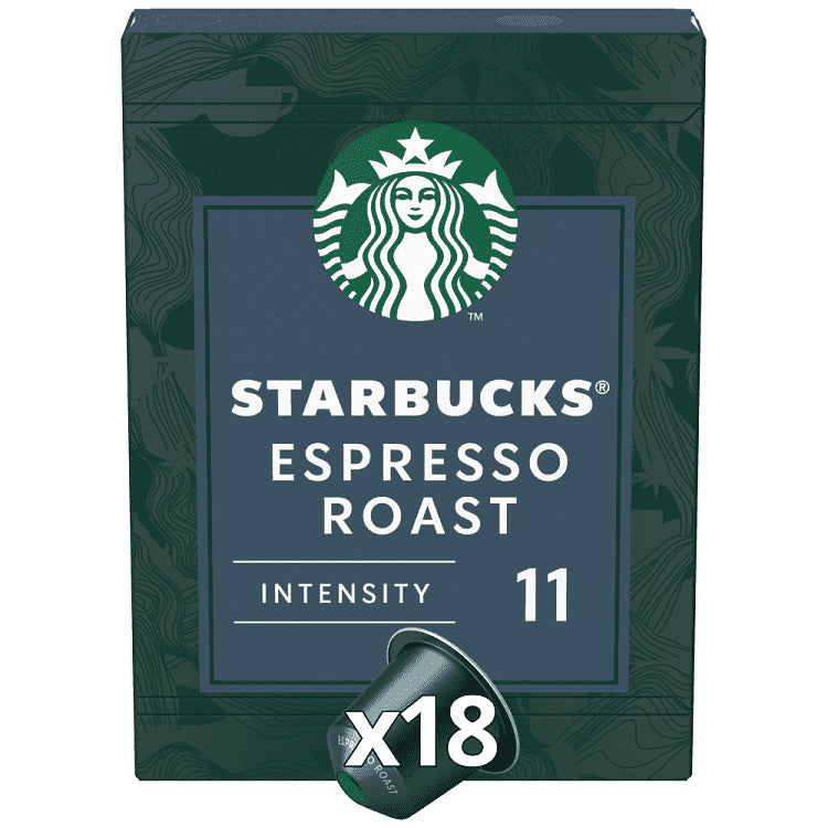 Starbucks Espresso Roast Κάψουλες 18τεμ 101gr