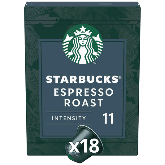Starbucks Espresso Roast Κάψουλες 18τεμ 101gr