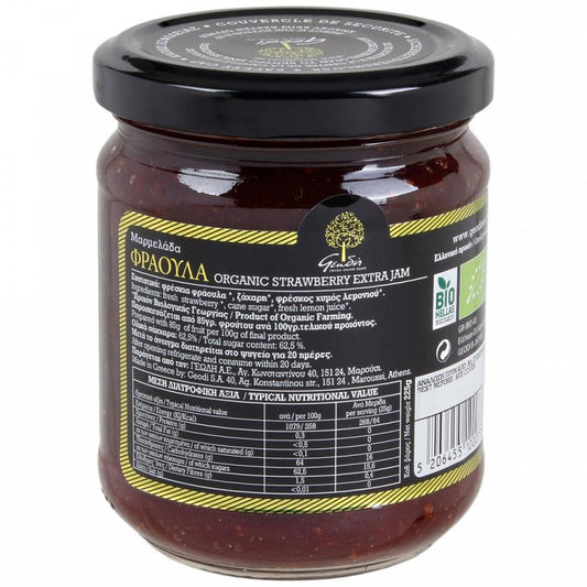 Γεωδή Μαρμελάδα Φράουλα Bio 225gr