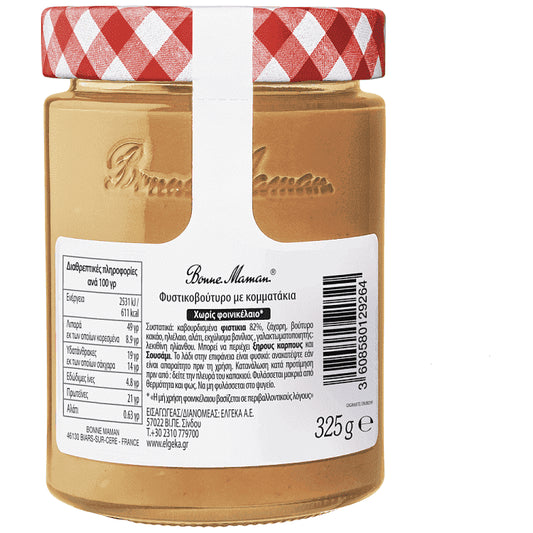 Bonne Maman Φυστικοβούτυρο Τραγανό 325gr