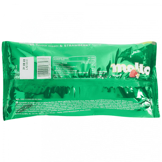 Molto Κρουασάν Double Φράουλα Βανίλια 98gr