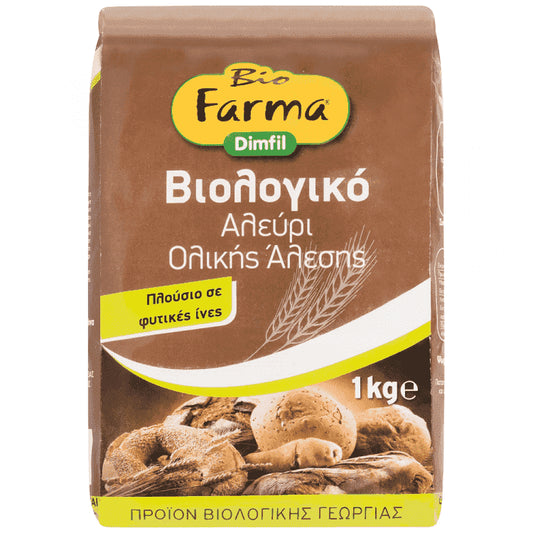 Bio Farma Αλεύρι Ολικής Βιολογικό 1kg