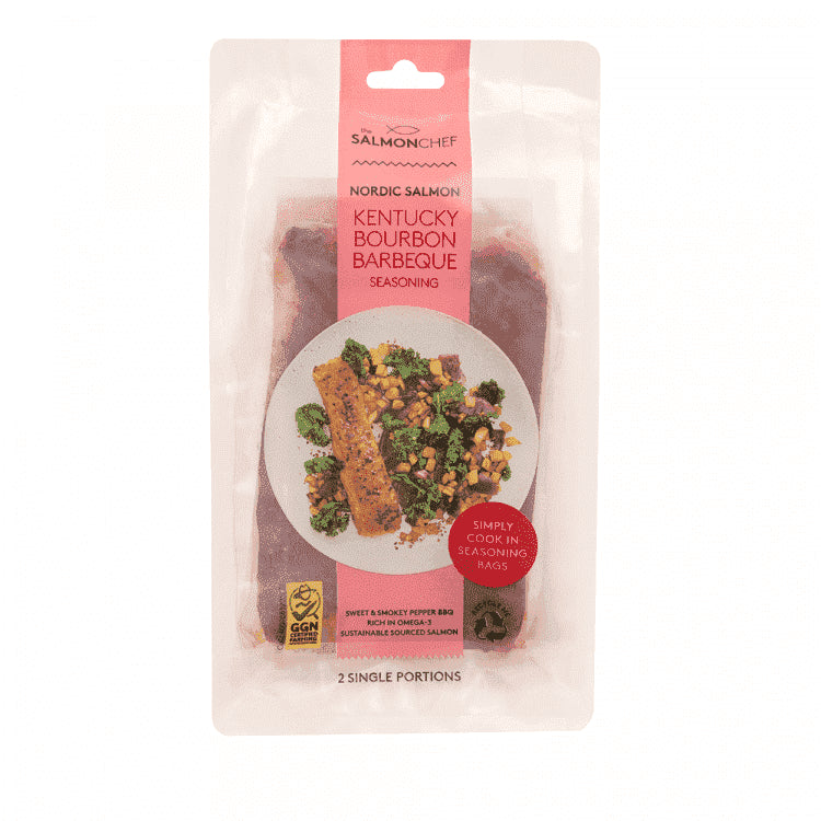 Salmon Chef Με Kentucky Bourbon BBG Κατεψυγμένος 2x120gr