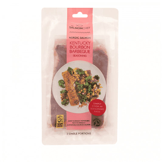 Salmon Chef Με Kentucky Bourbon BBG Κατεψυγμένος 2x120gr