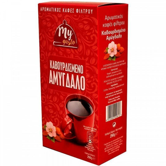 My Gusto Καφές Φίλτρου Αμύγδαλο 250gr