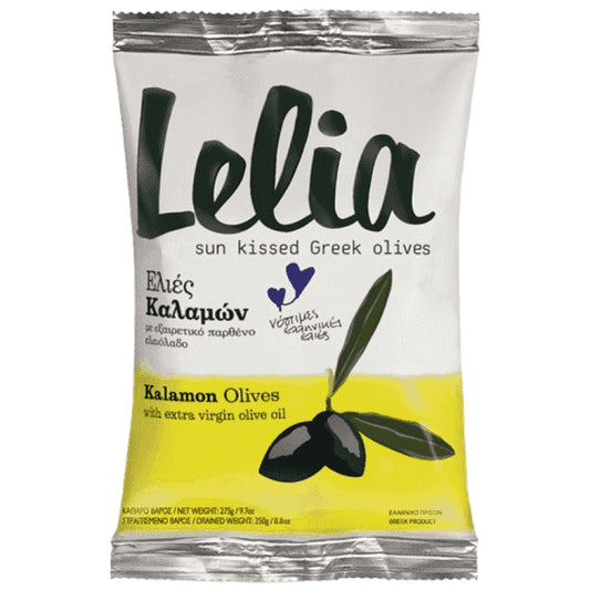 Λέλια Ελιές Καλαμών Φακέλων 275gr