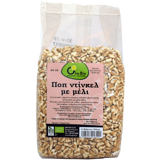 ΟlA Βio Ποπ Ντικελ Με μέλι Bio 150gr
