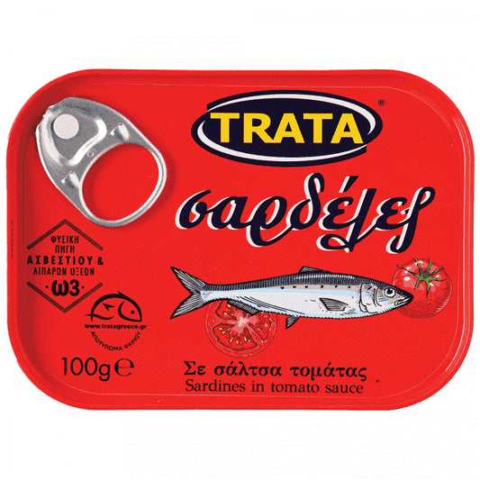 Trata Σαρδέλλες Τομάτας 100gr