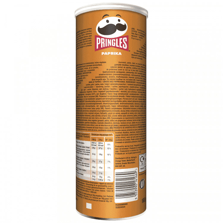 Pringles Πάπρικα 165gr