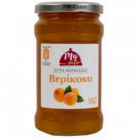 My Gusto Μαρμελάδα Extra Βερίκοκο 375gr
