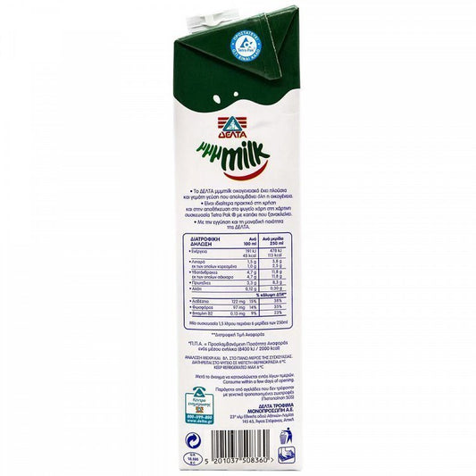 ΜμμMILK Οικoγενειακό Γάλα 1,5% Λιπαρά 1,5lt